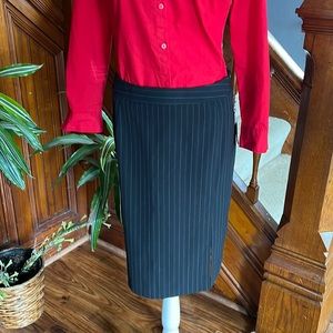 Merona Career-wear Pinstriped Skirt Sz 16